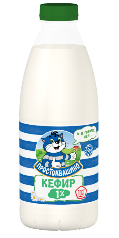 БЗМЖ Кефир Простоквашино 1% ПЭТ 930г