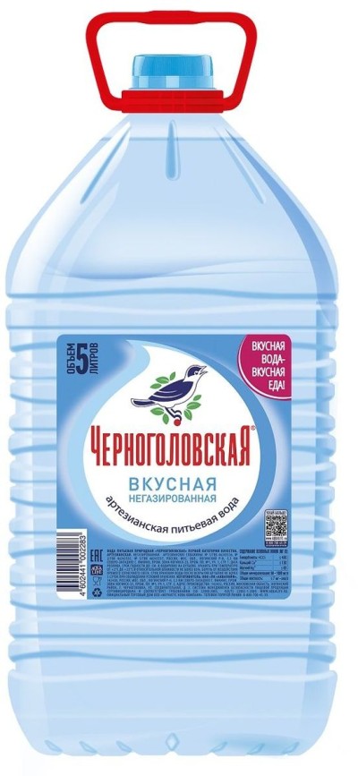 Вода Черноголовка 5л