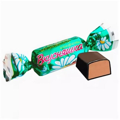 Конфеты помадные со стевией Вкусняшка 185г.Покровск