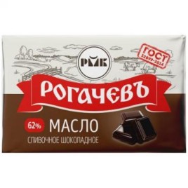 БЗМЖ Масло шоколадное 62% 160г Рогачевъ