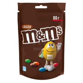 Драже M&Ms с молочным шоколадом 80гр