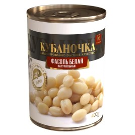 Фасоль Кубаночка белая 400гр ж/б