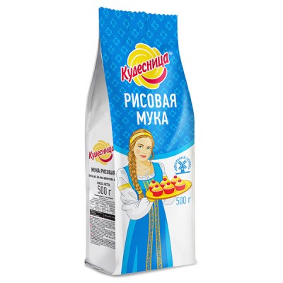 Мука Кудесница рисовая 500гр