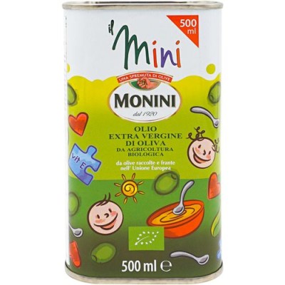 Масло оливковое MONINI Extra Virgin IL MINI BIO 500 мл