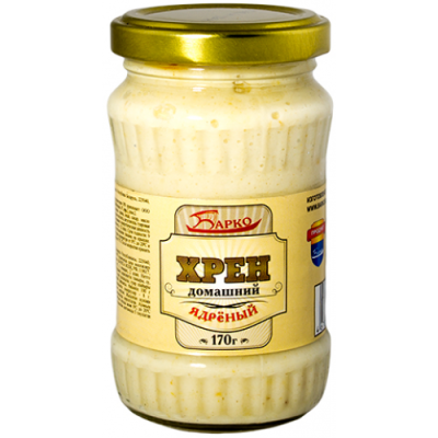 Хрен Домашний ядреный 170гр/Барко/
