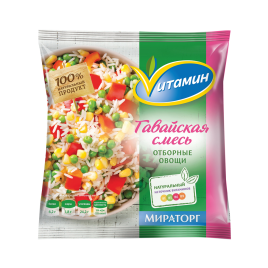 Гавайская смесь зам. 400гр. Витамин