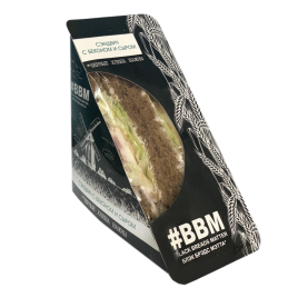 Сэндвич с беконом и сыром 170гр ВВМ