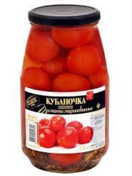 Томаты маринованные Кубаночка 1500гр ст/б