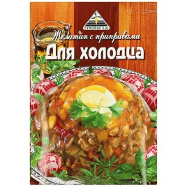 Желатин с приправами для холодца 40г Цикория