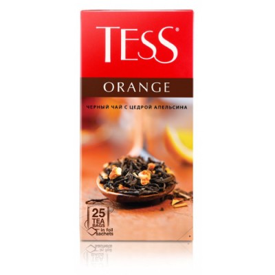 Чай Тэсс черный Апельсин 25пак