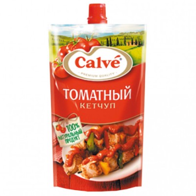Кетчуп Кальве Томатный (с доз) 350 г