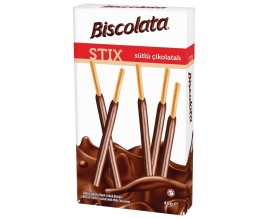 Палочки Biscolata покрытые молочным шоколадом 32гр