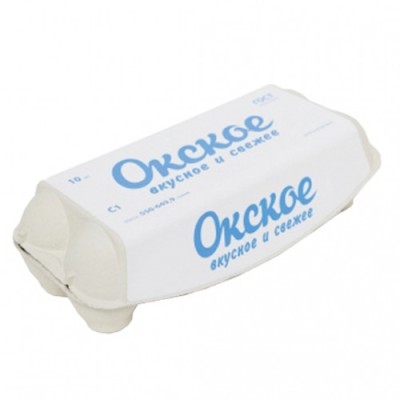 Яйцо Окское 1кат (белое) 10шт.