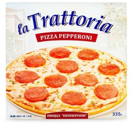 Пицца La Trattoria пепперони 335г