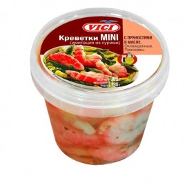 Креветки Vici Maxi c пряностями в масле 360г