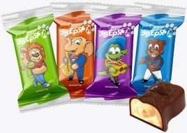 Конфеты Сладкие зверята 1кг