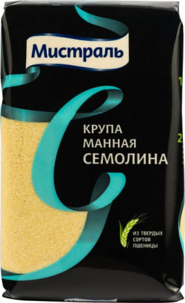 Мистраль Крупа Манная семолина  0,45кг