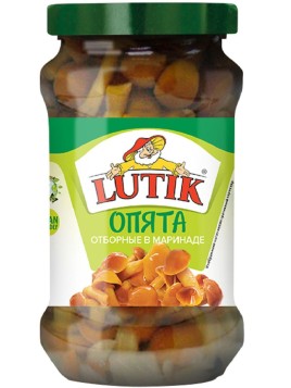 LUTIK Опята отборные в маринаде  314мл ст/б