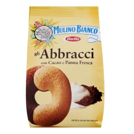 Печенье песочное Аббрачи с какао 350гр Барилла