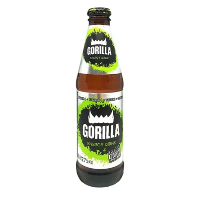 Энергетик б/алк Gorilla 0,275л ст/б
