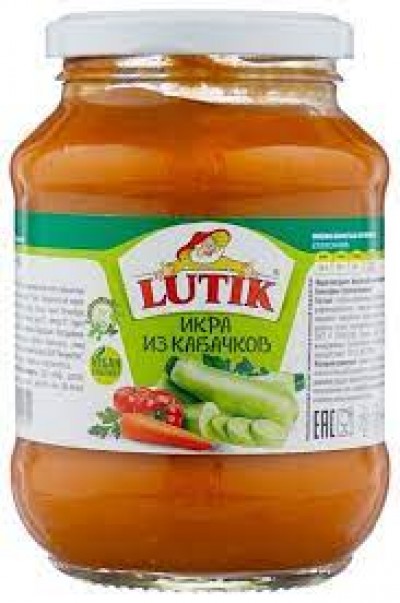 LUTIK Икра из кабачков 480гр ст/б