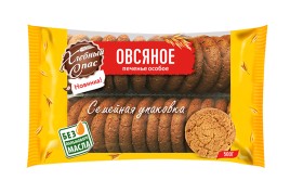 Печенье Особое овсяное сдобное 500гр  Хлебный Спас
