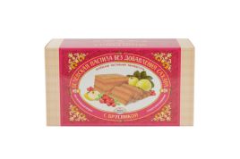 Пастила Белевская без сахара с брусникой 180гр