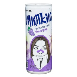 Напиток МИЛКИС виноград 250мл ж/б