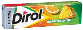 Жевательная резинка Дирол Тропический коктейль 13,6г