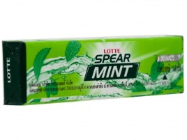 Жевательная резинка LOTTE THAI вкус Мята 13.5 гр