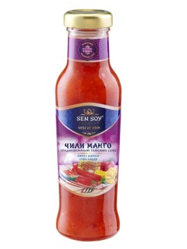 Сэн Сой Соус премиум Чили Манго 320 гр ст/бут