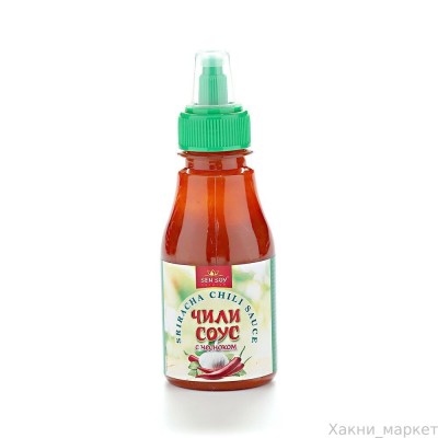 Сэн Сой Соус премиум Шрирача с чесноком 150гр.