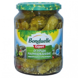 Огурцы маринованные Бондюэль 680г
