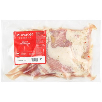 Мираторг Шейка свиная б/к.в маринаде в/у.охл. 1кг