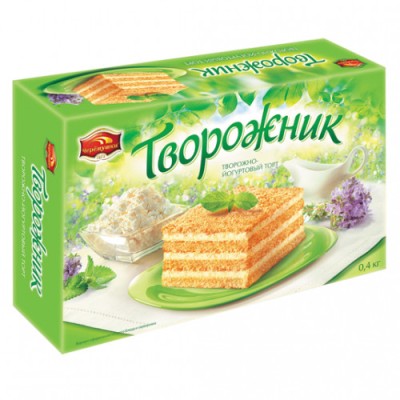 Торт Творожник йогуртовый 400г./Черемушки/