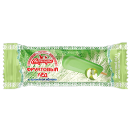Фруктовый лед с ароматом яблока 100гр Свитлогорье