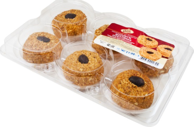 Пирожное Меренги ореховые в ассортим. 180г.6шт.У Палыча