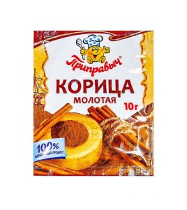 Корица молотая 10гр Приправыч