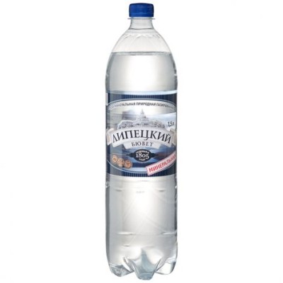 Вода миниральная Липецкий Бювет газ 1,5л