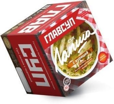 Главсуп Лапша с курицей 250гр