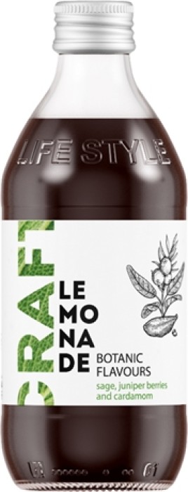 Напиток б/а СТАРБАР КРАФТ вкус шалфея,можжевеловых ягод,кардамона газ 0,33л ст/б