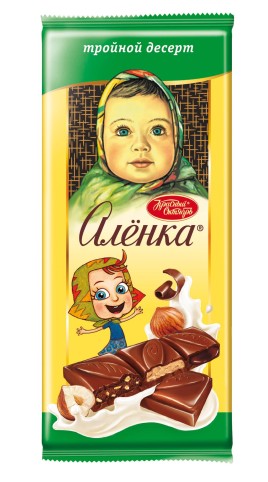 Аленка Шоколад тройной десерт 85гр