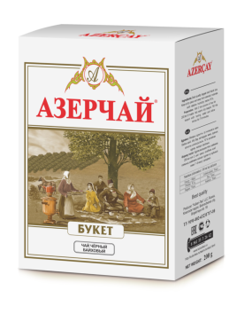 Чай Азерчай черный букет 200гр.