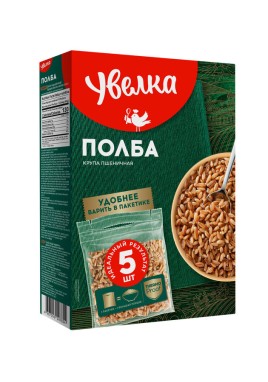 Увелка Крупа Полба 5*80 400гр