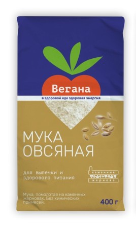 Мука Овсяная Вегана 400гр