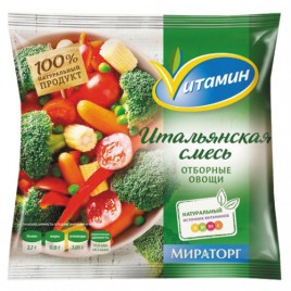 Итальянская смесь зам.400гр Мираторг