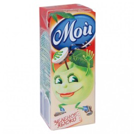 Мой сок Зеленое Яблоко 0,2 л.
