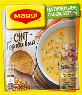 Магги Суп гороховый.49г