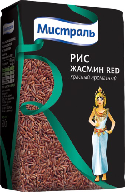 Мистраль Рис длин. Жасмин красный 500гр.