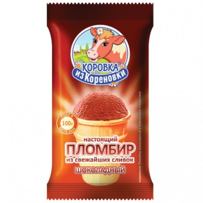 Ваф.стакан шоколадный 100г. Кореновка